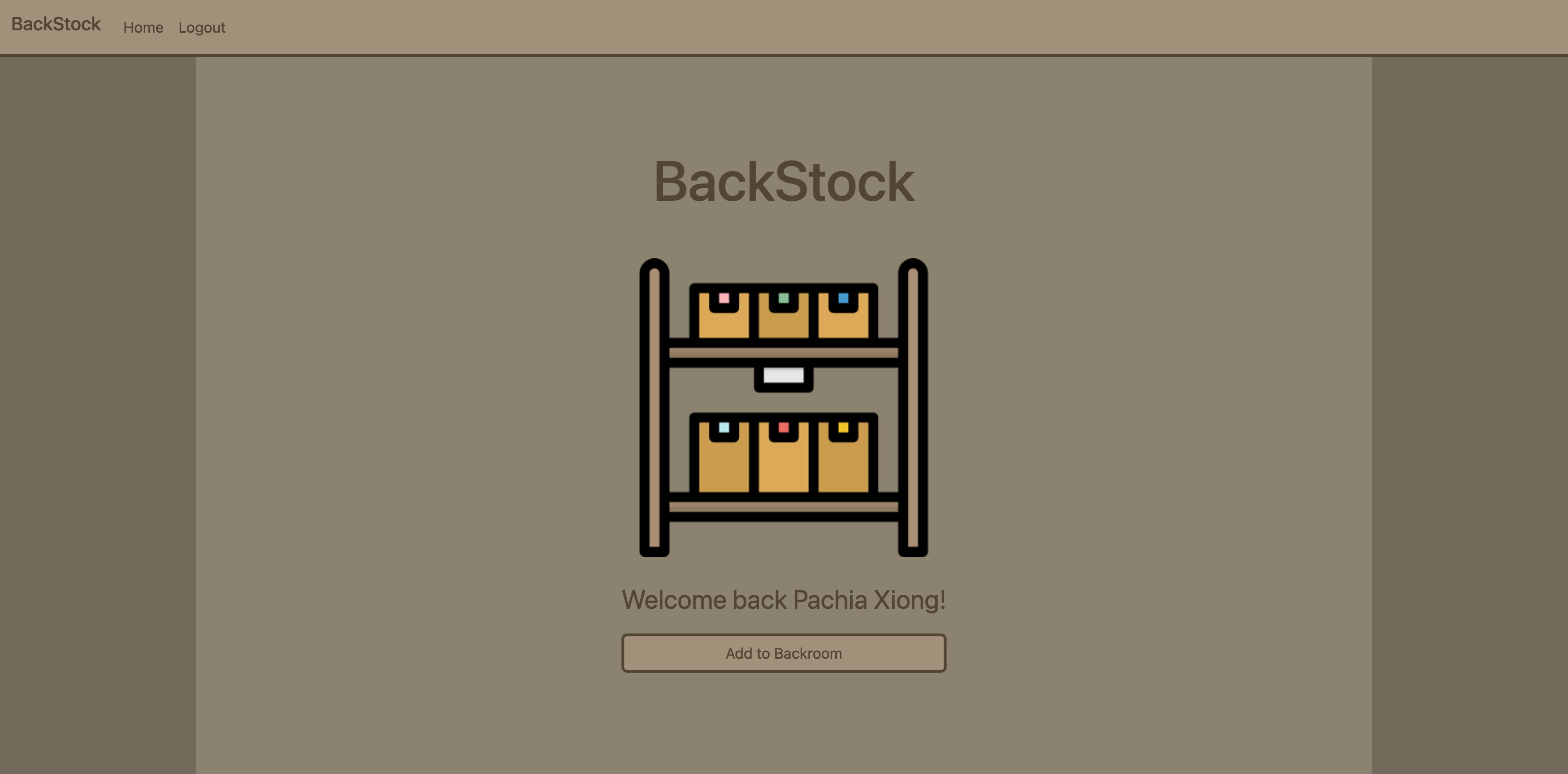 BackStock Application